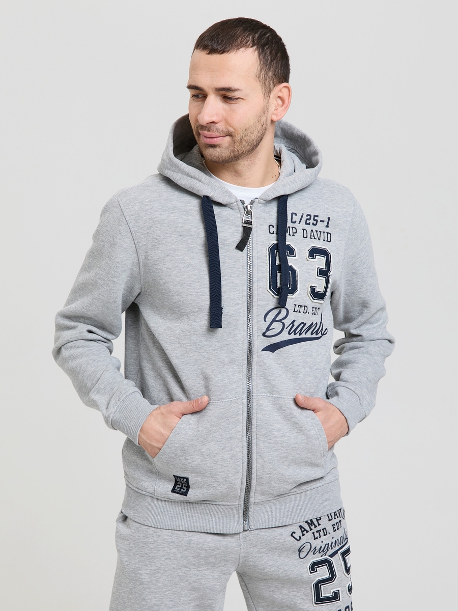толстовка grey melange
