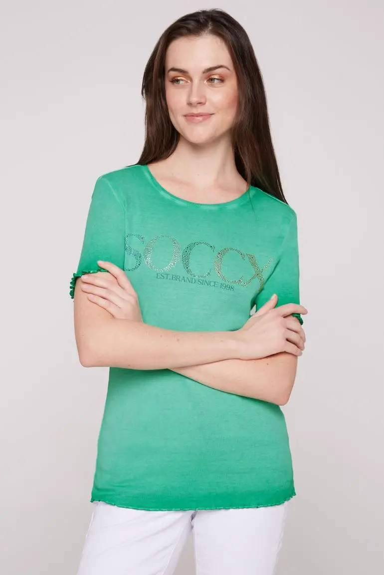 футболка HO:LLY active green