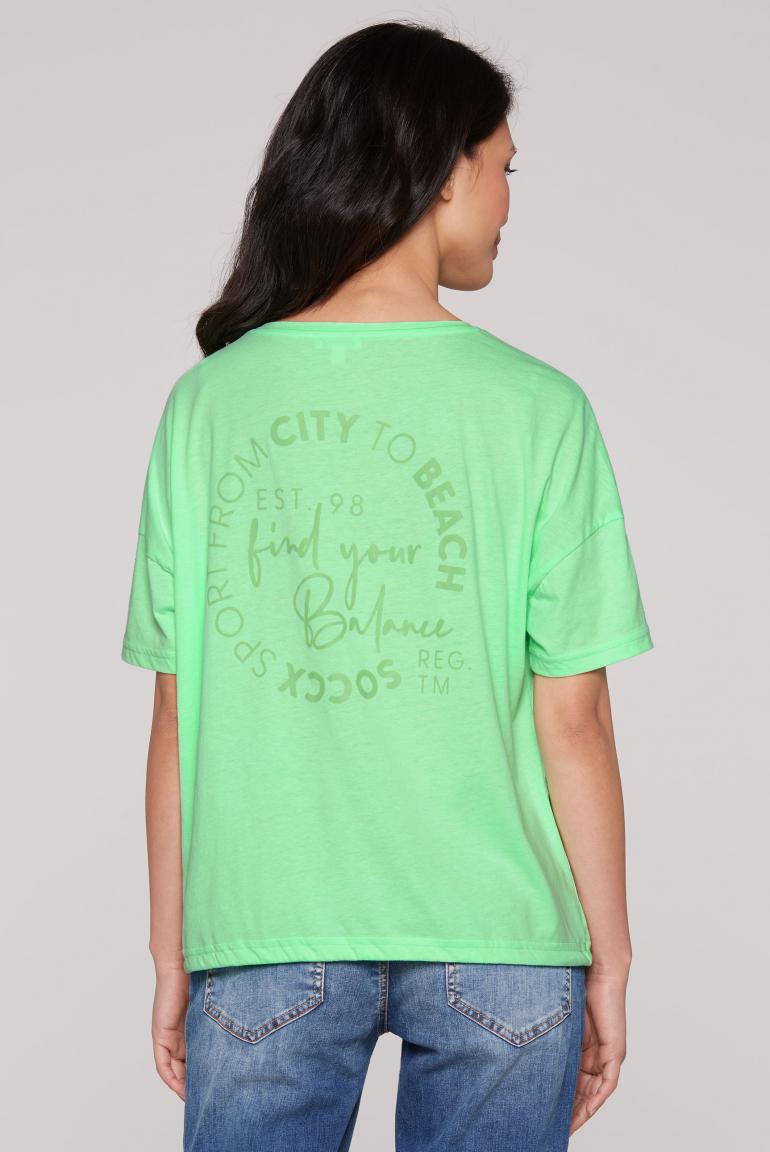 футболка peppy green