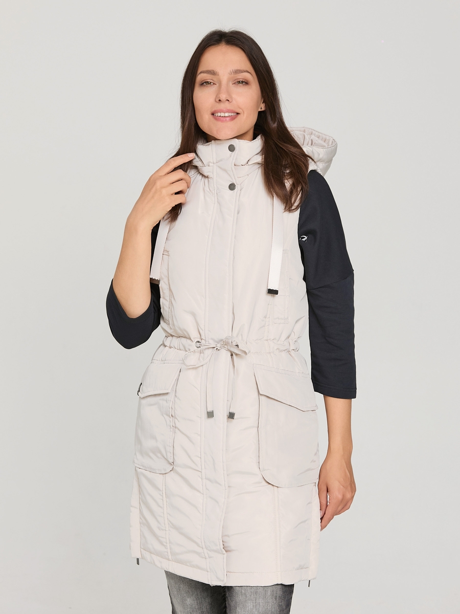 жилет удлиненный clear sand