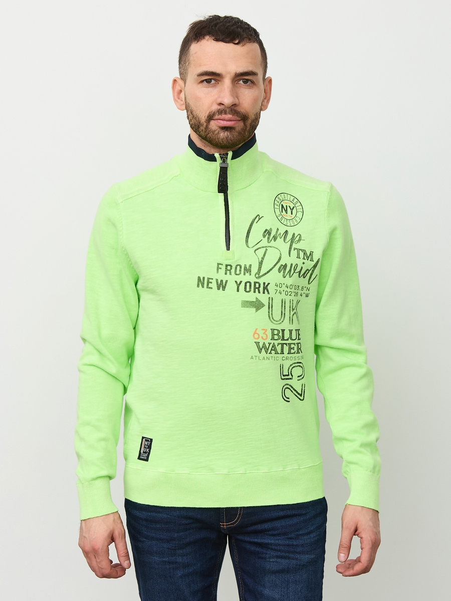 пуловер neon lime