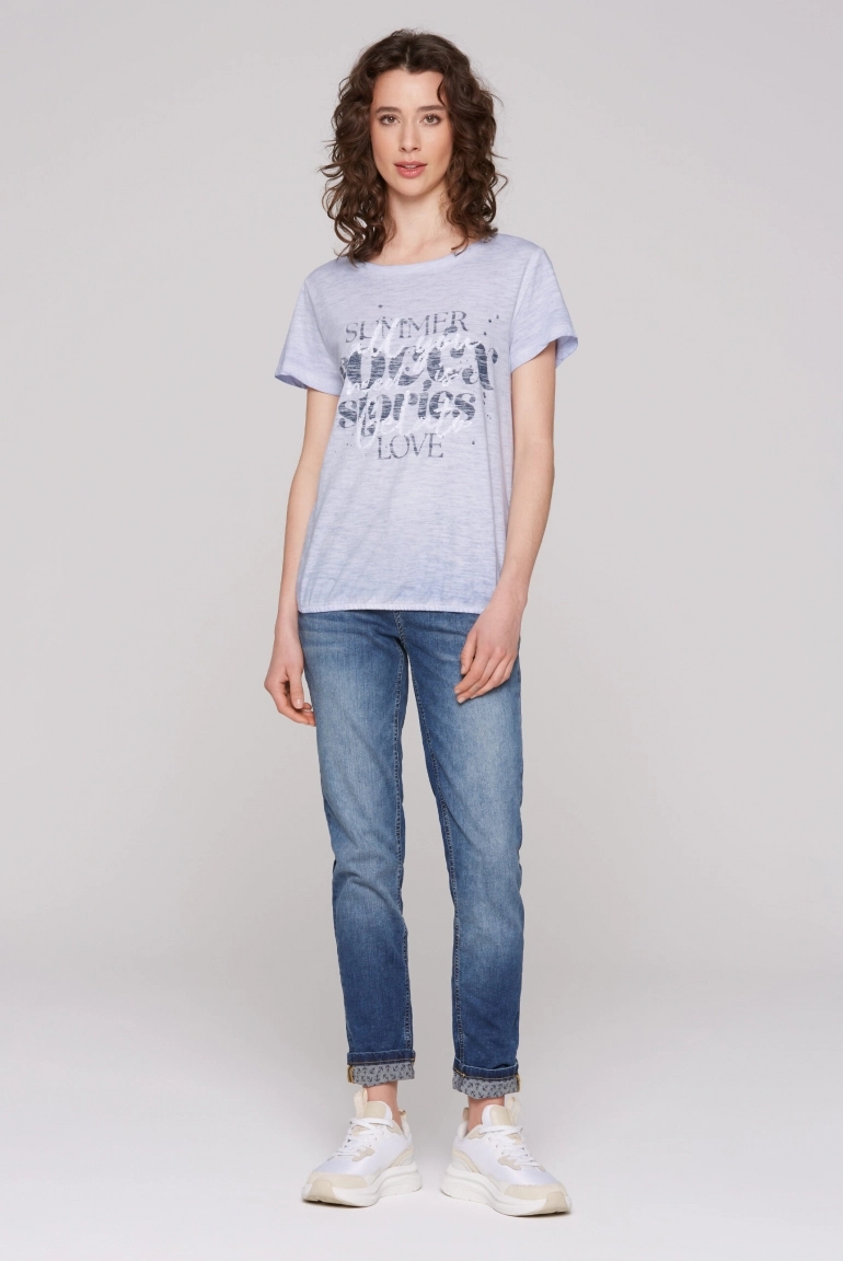 футболка soft sky