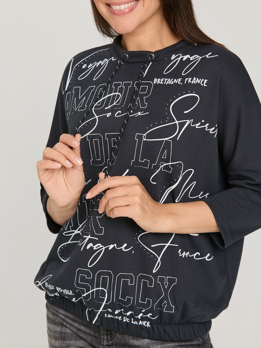 свитшот oversize anthra