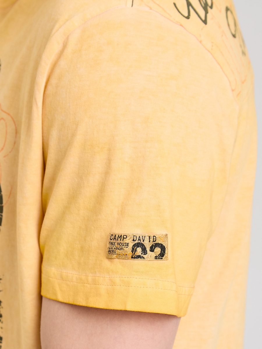 футболка mountain yellow
