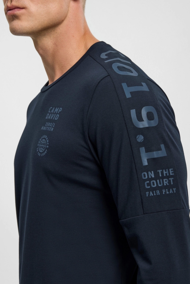 лонгслив blue navy