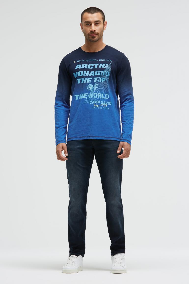 лонгслив flight blue