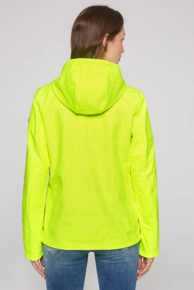 куртка softshell yellow lime