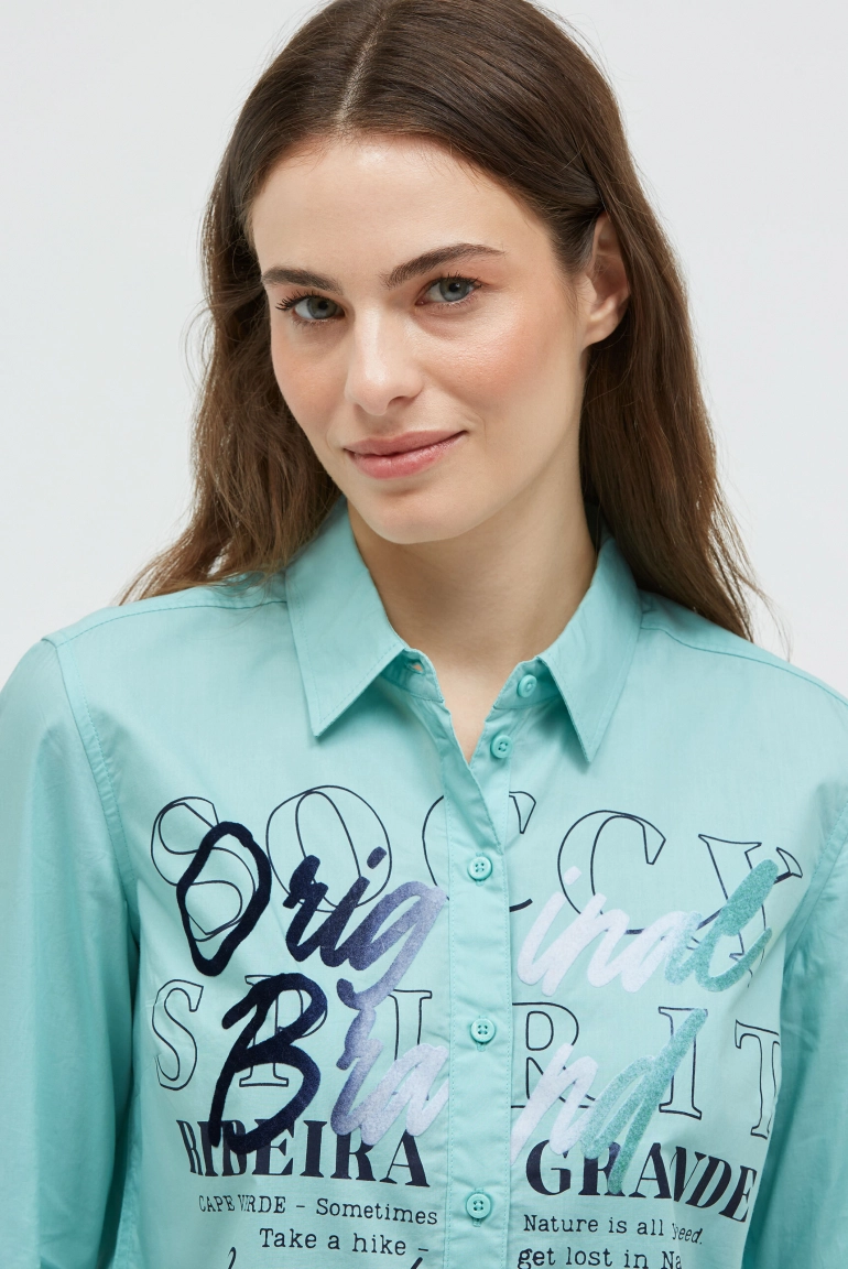 блуза misty mint