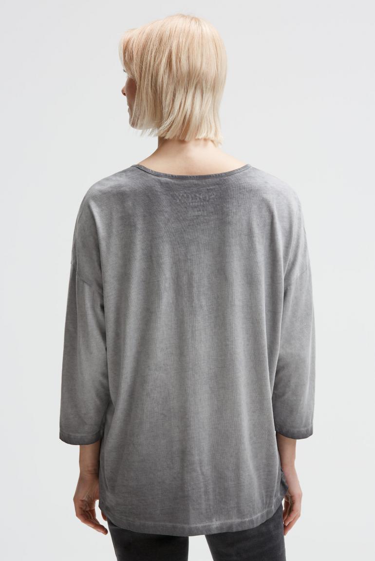 блуза oversize lunar grey