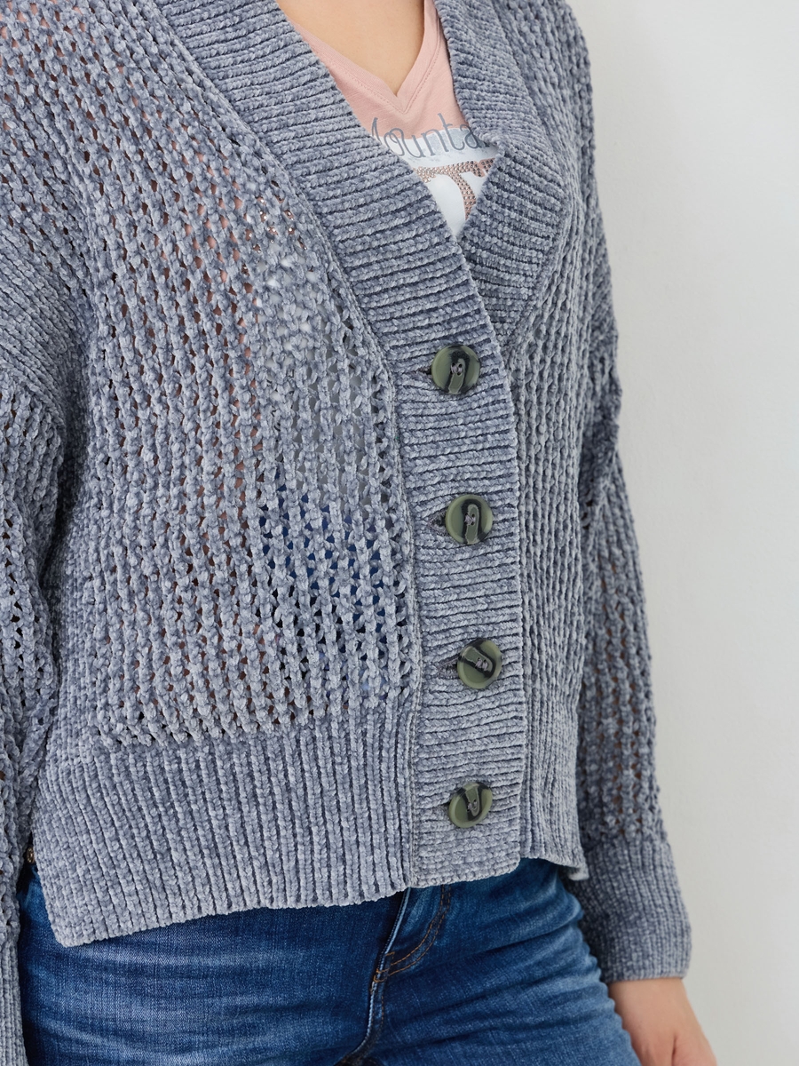 кардиган cold grey