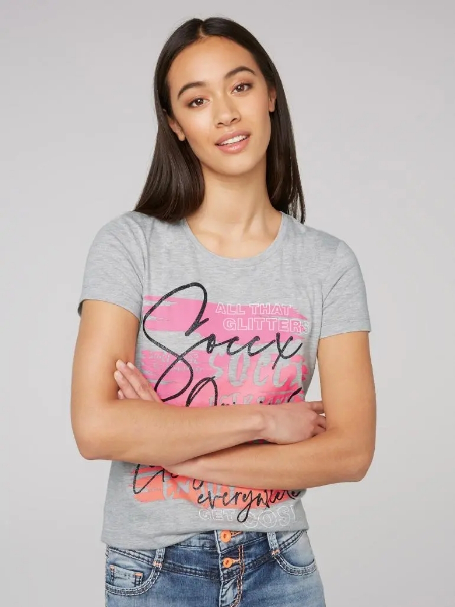 футболка grey melange