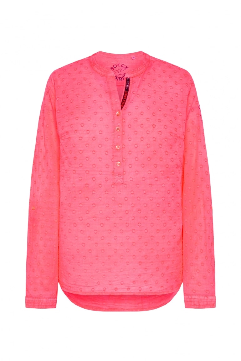 блуза flashy red