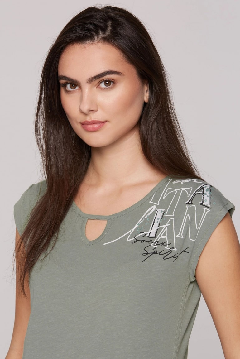 футболка faded olive