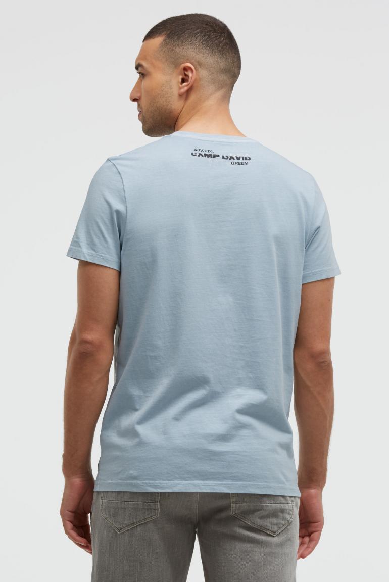 футболка silver blue