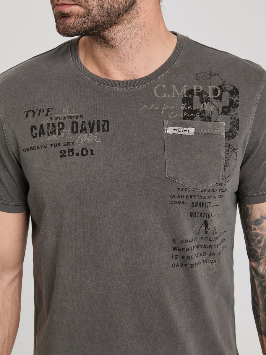 футболка GOTS 100% mud