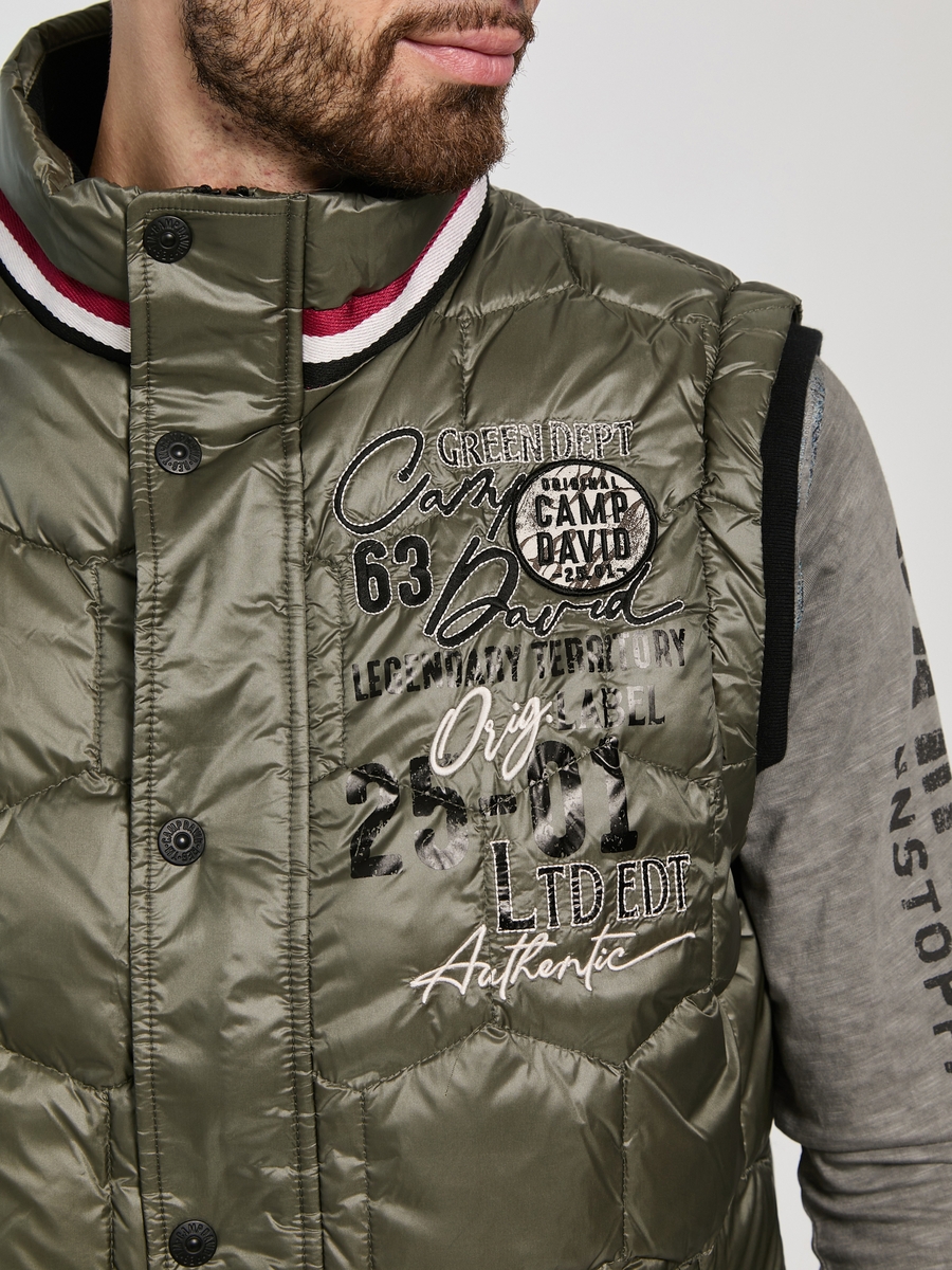 жилет medium khaki
