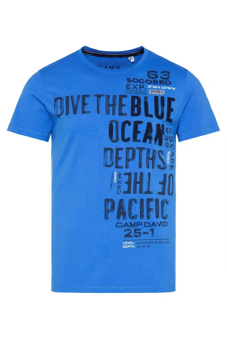 футболка pacific blue