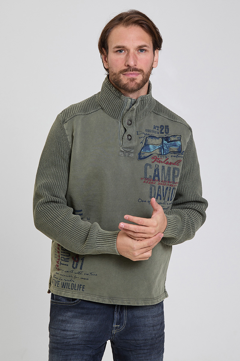 пуловер medium khaki