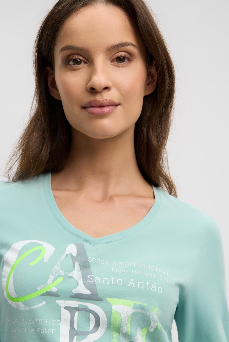 лонгслив misty mint