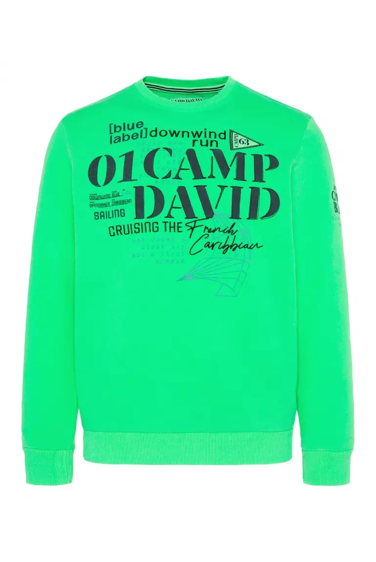 свитшот electric green