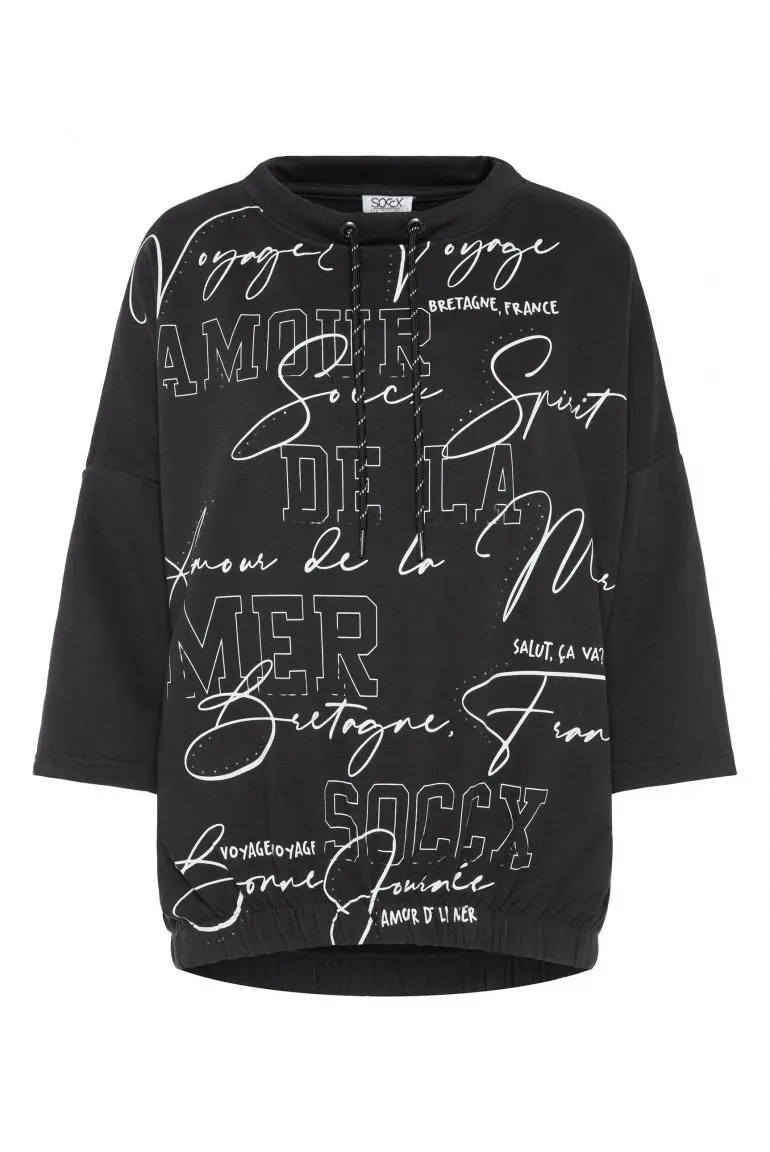 свитшот oversize anthra