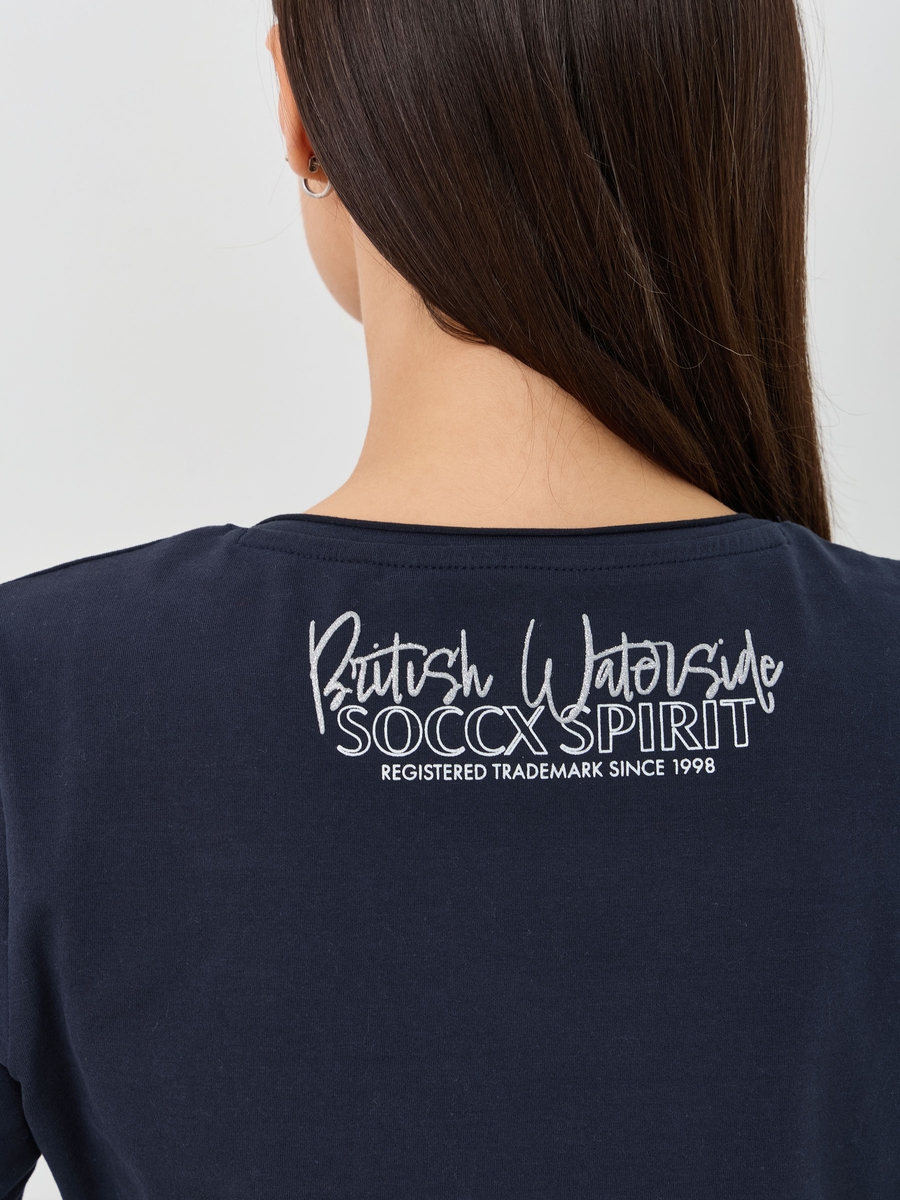 лонгслив blue navy