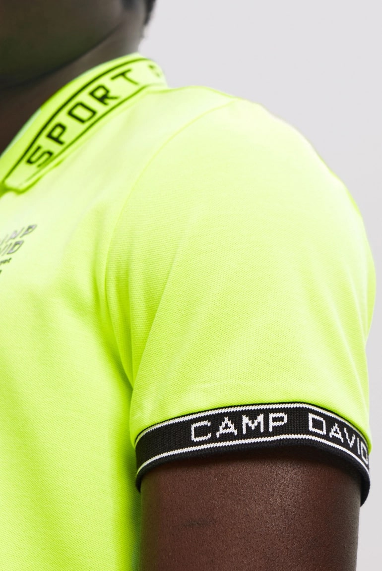 поло neon yellow