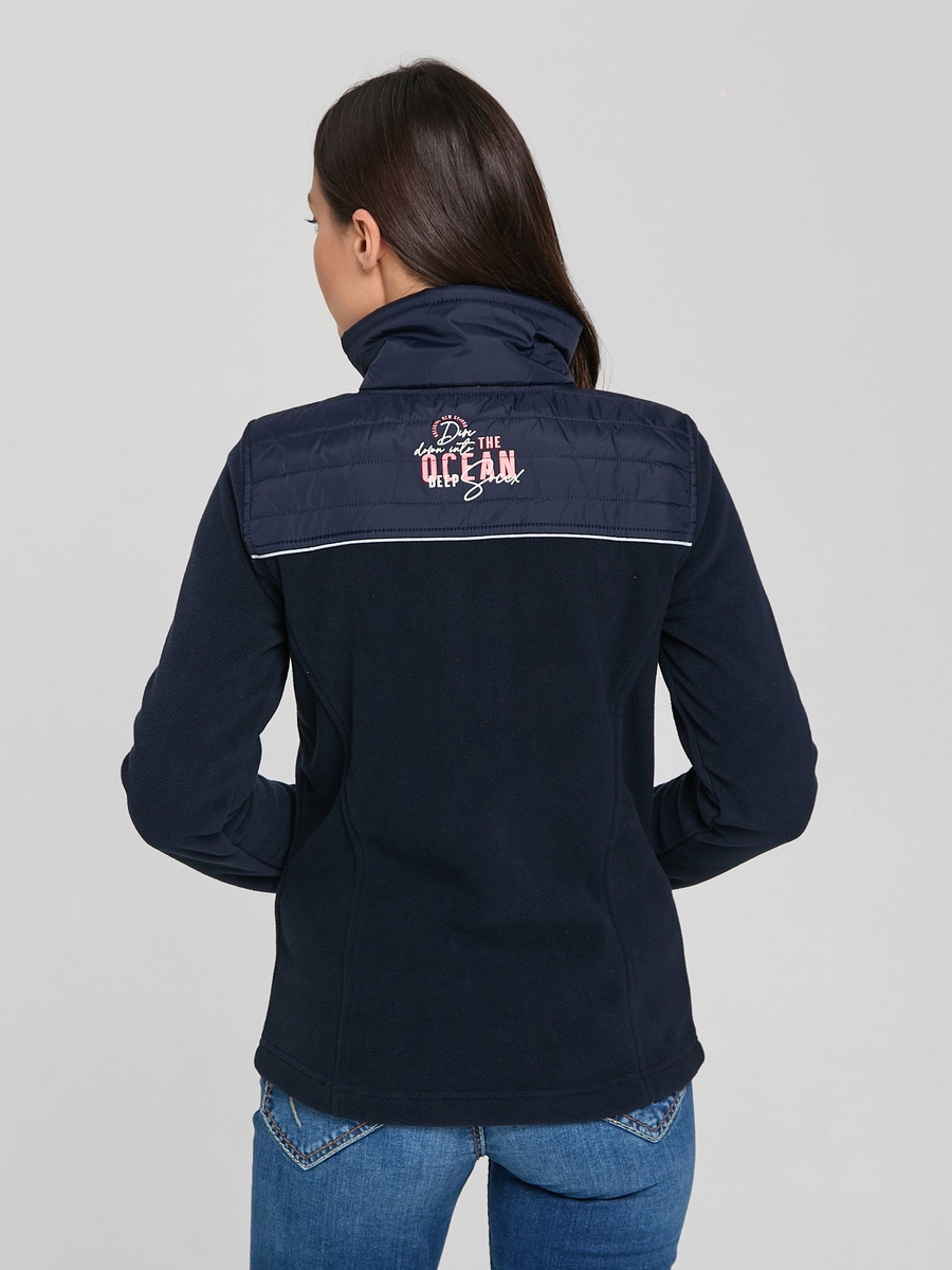 толстовка флис blue navy