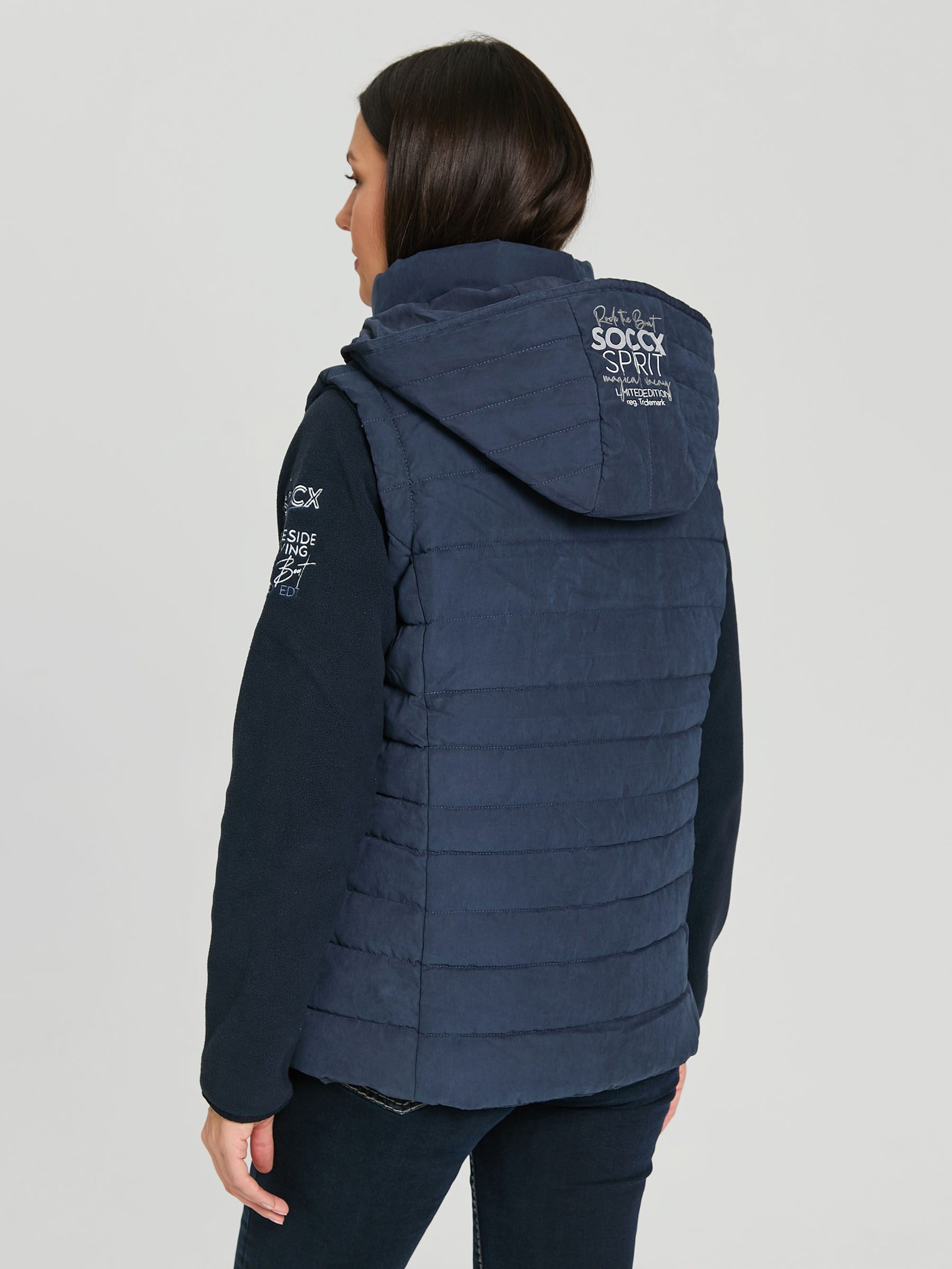 жилет blue navy