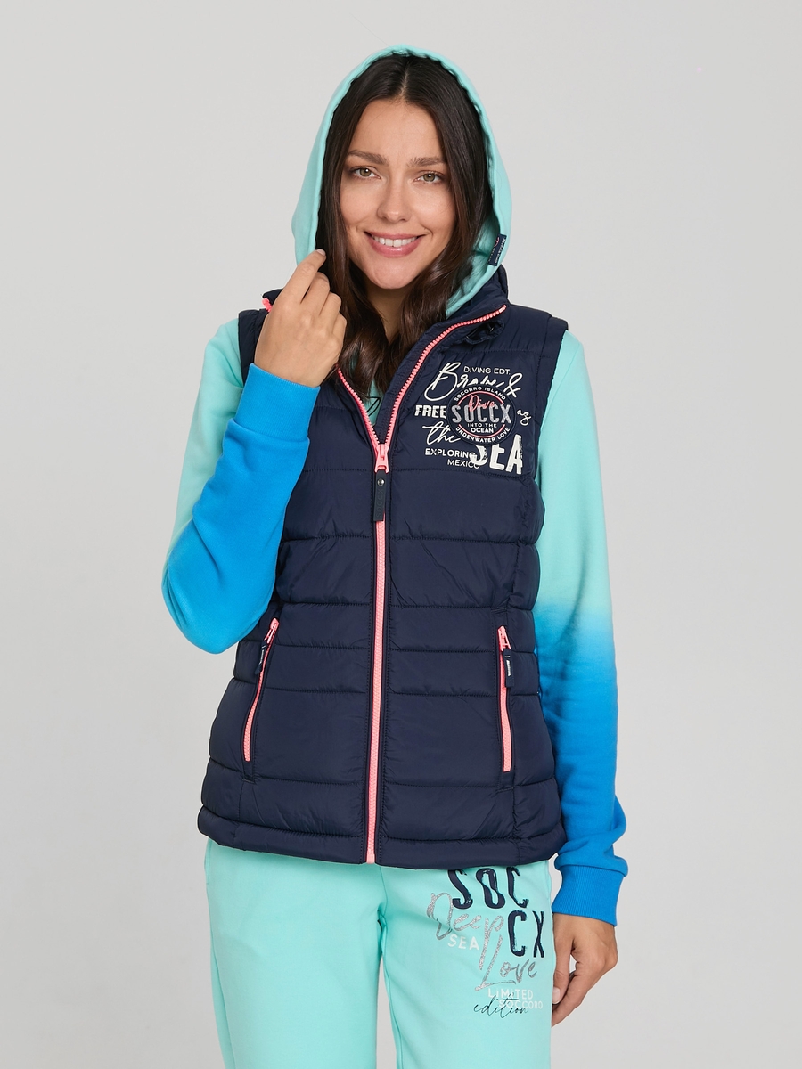 жилет blue navy