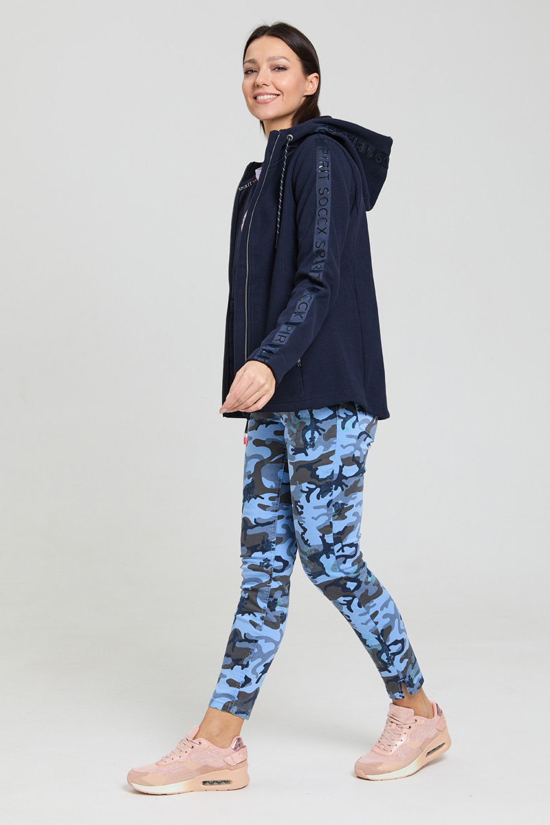 толстовка флис blue navy