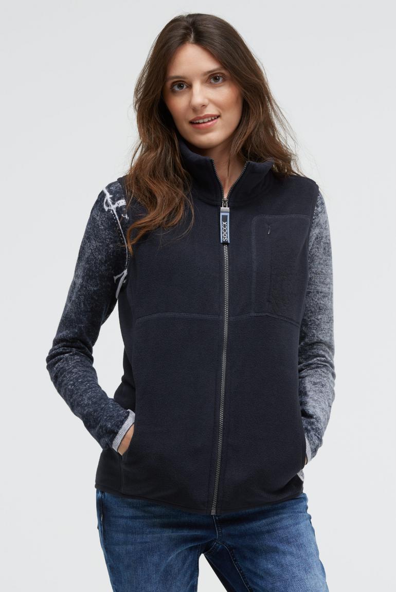 жилет blue navy