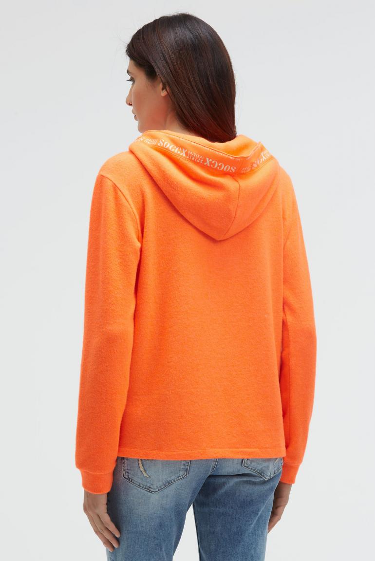 худи brilliant orange neon