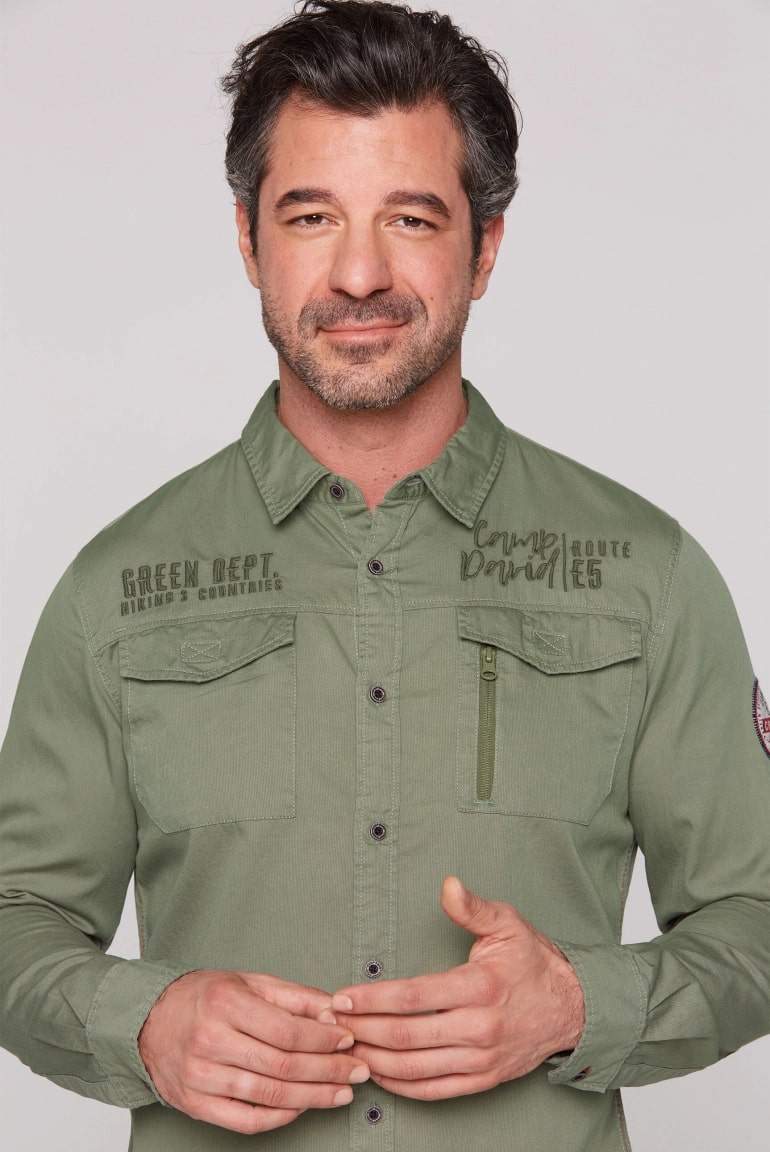 рубашка sage green