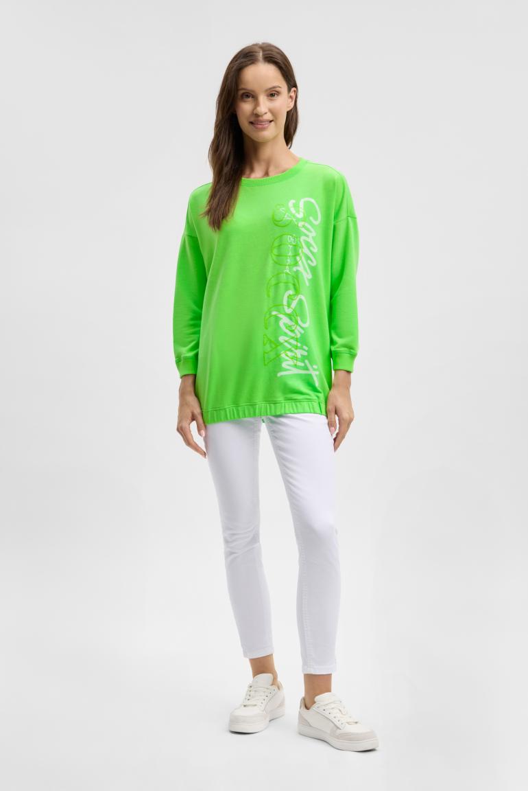 свитшот neon leaf