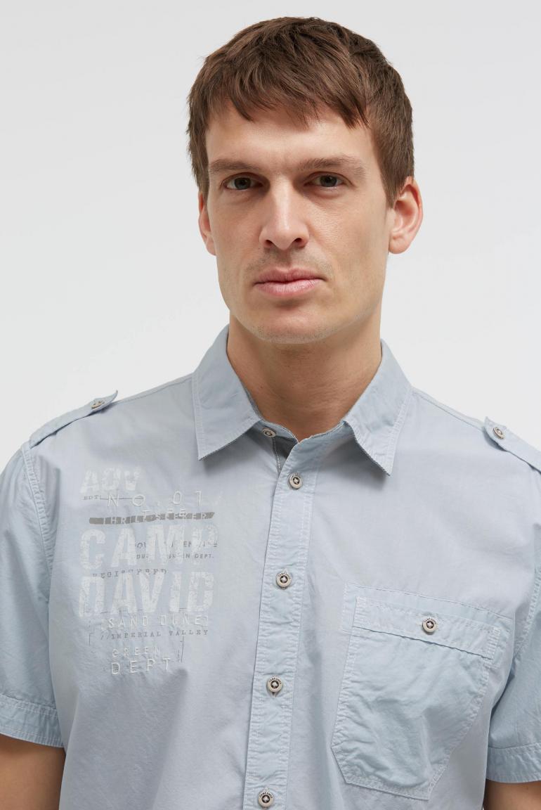 рубашка silver blue