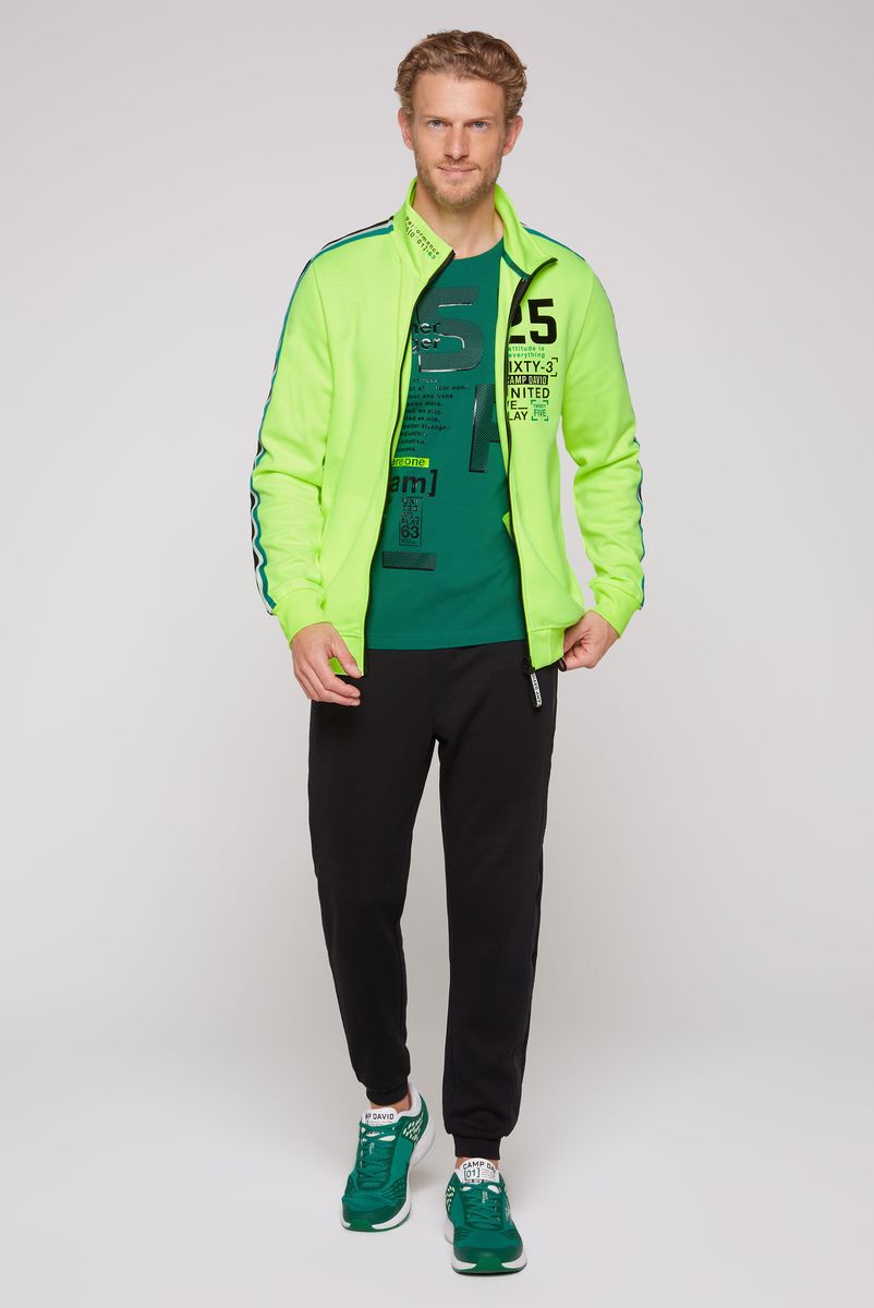 толстовка neon yellow