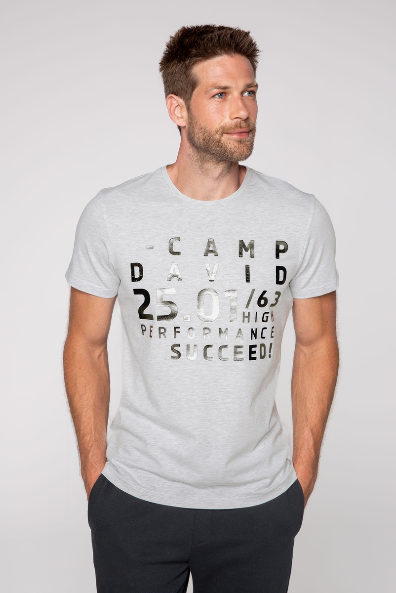 футболка white melange