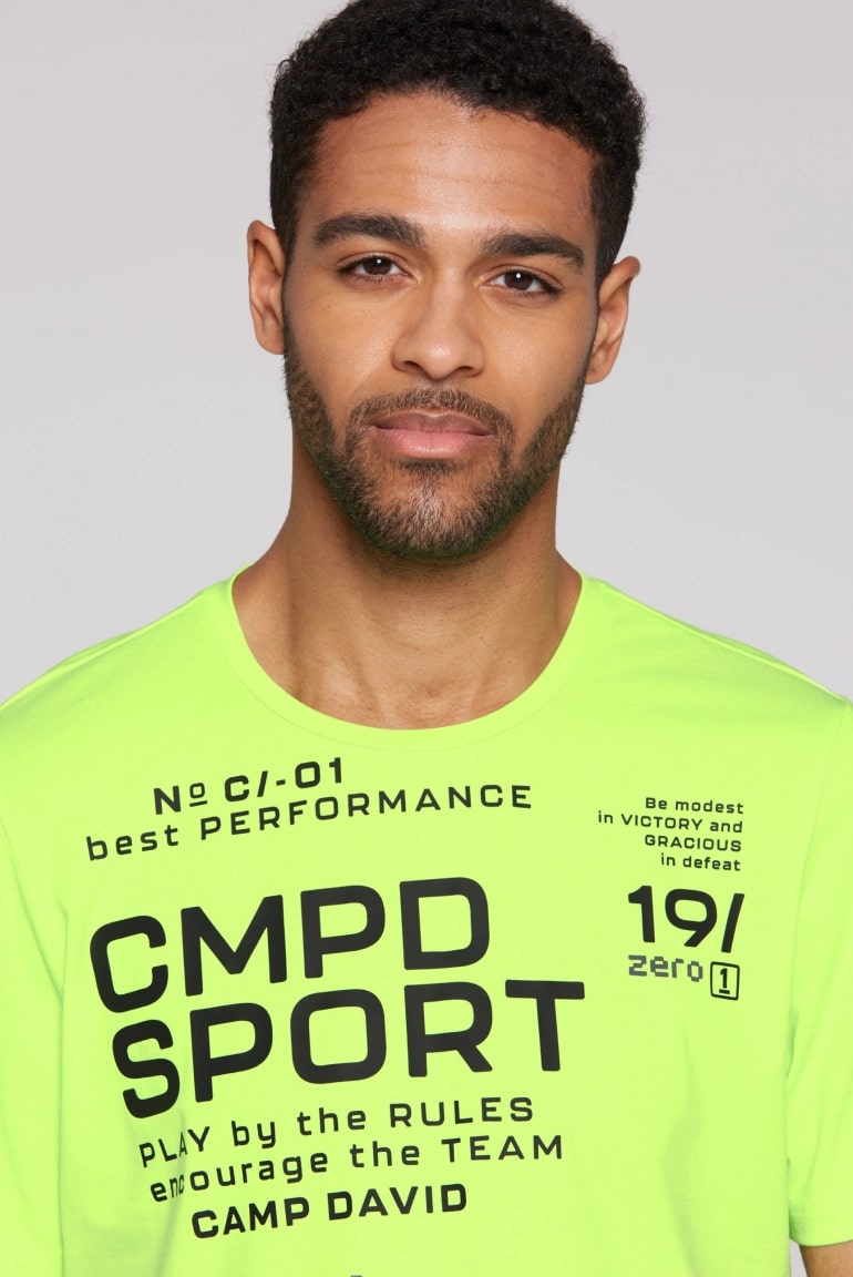 футболка neon yellow