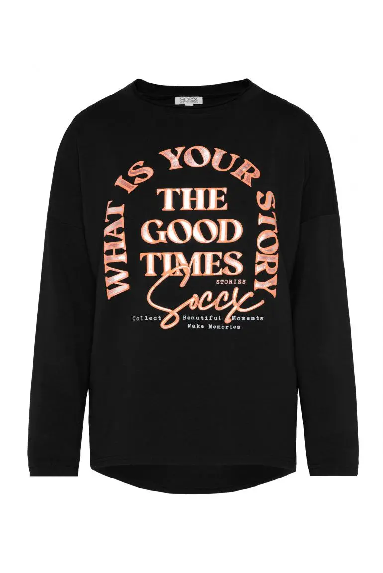 свитшот oversize black