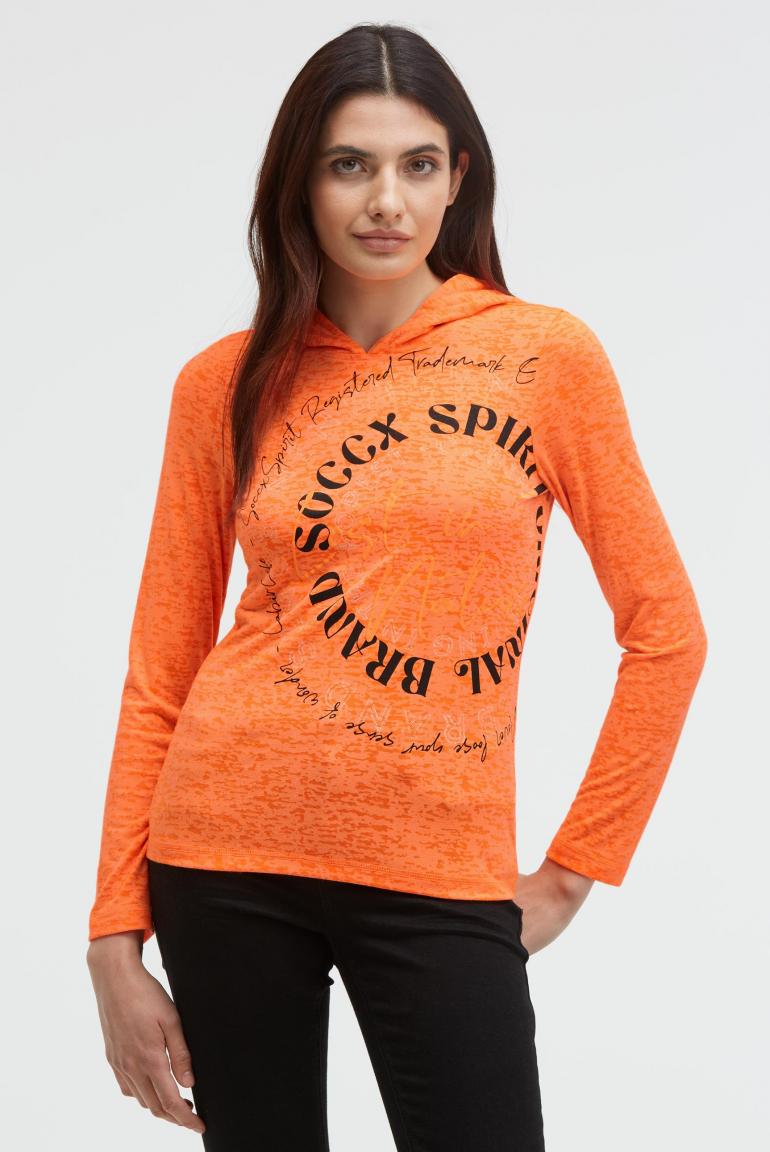 толстовка brilliant orange neon