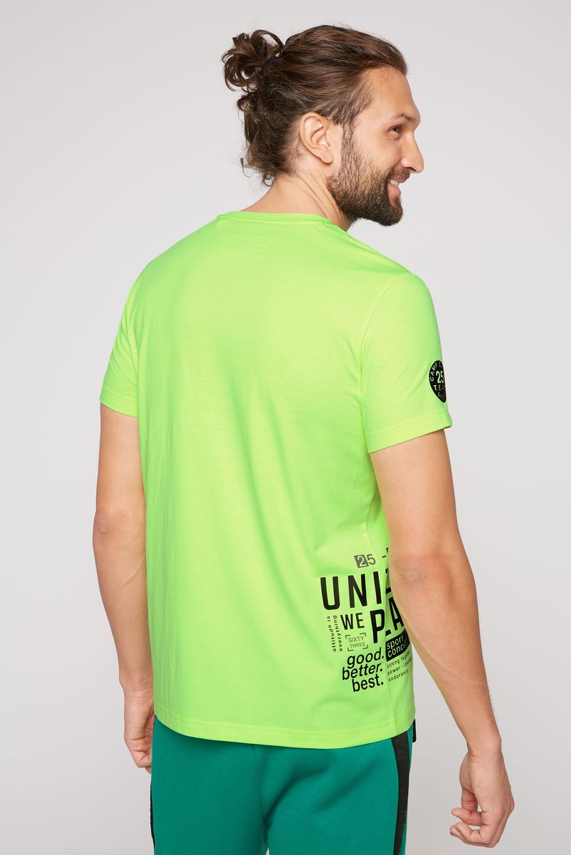футболка neon yellow