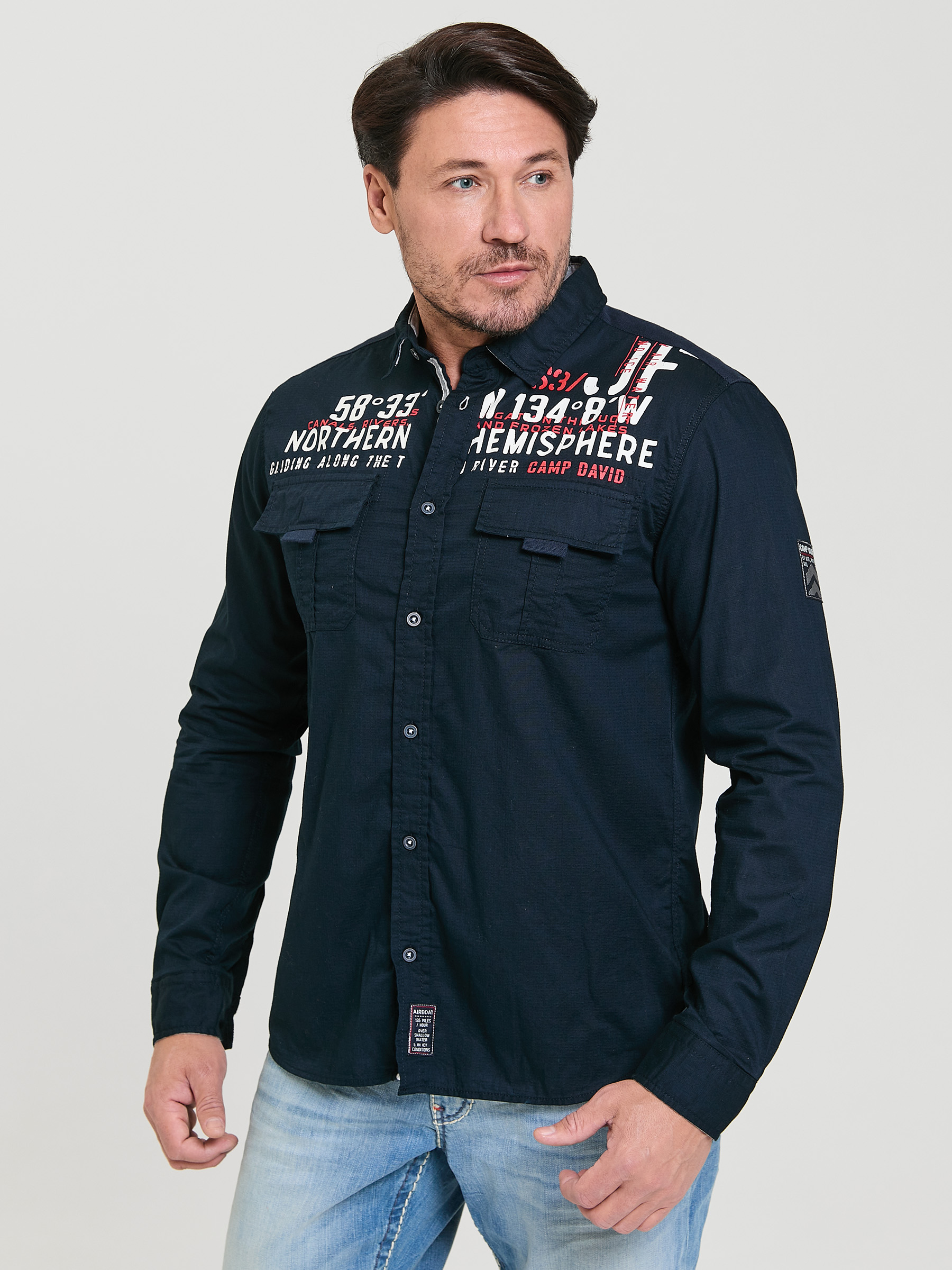 рубашка frozen navy