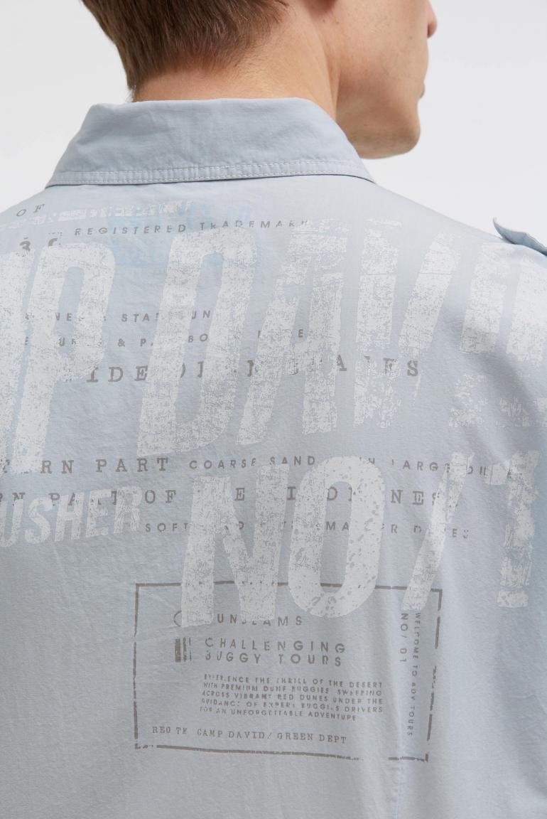 рубашка silver blue