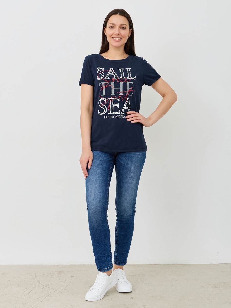 футболка blue navy