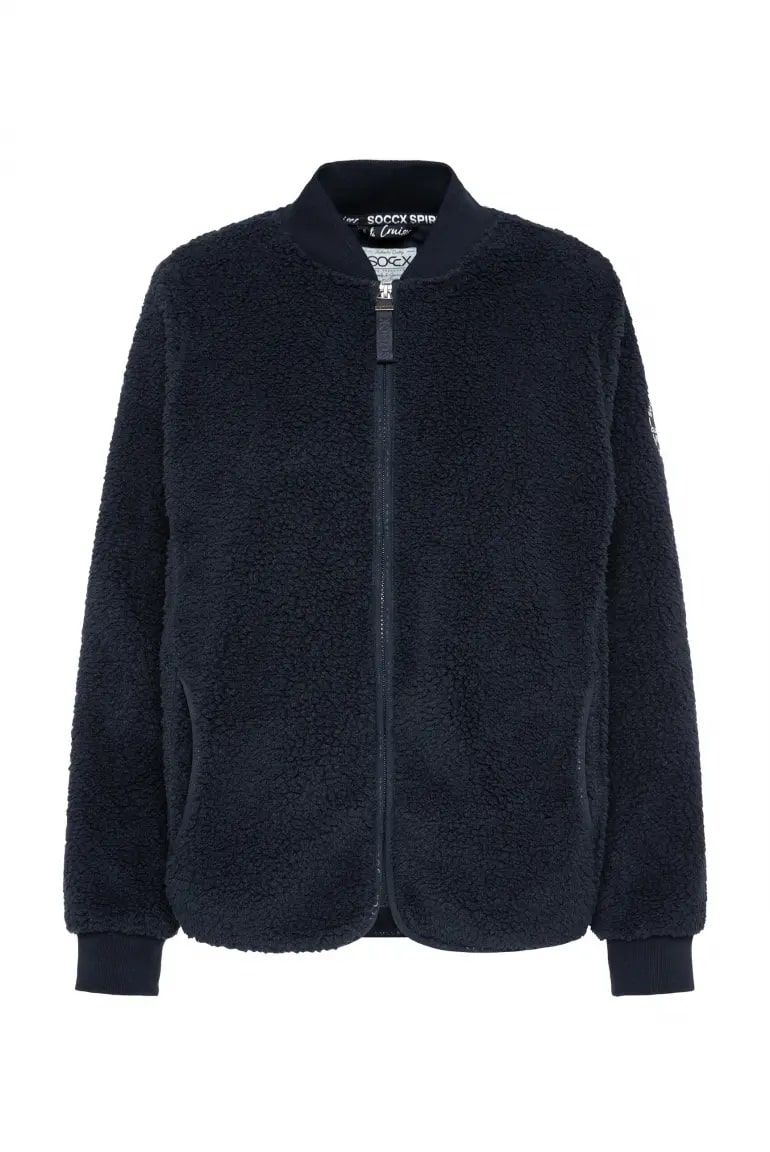 толстовка sherpa blue navy