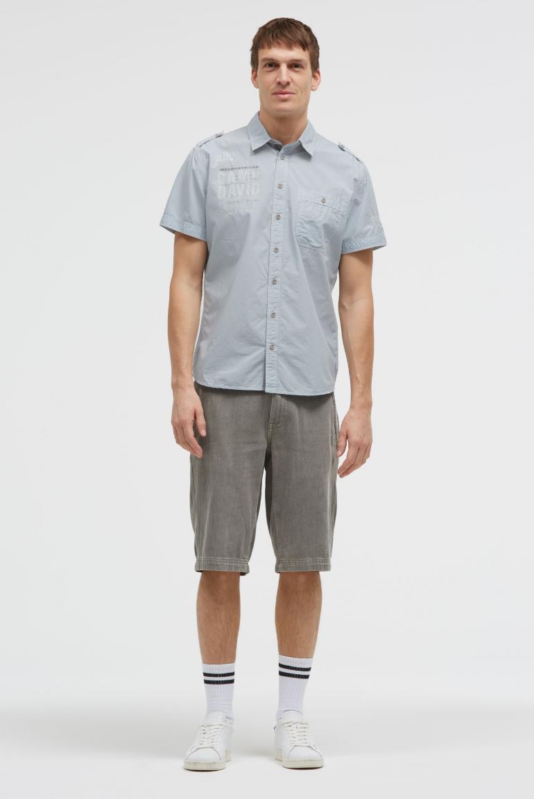 рубашка silver blue