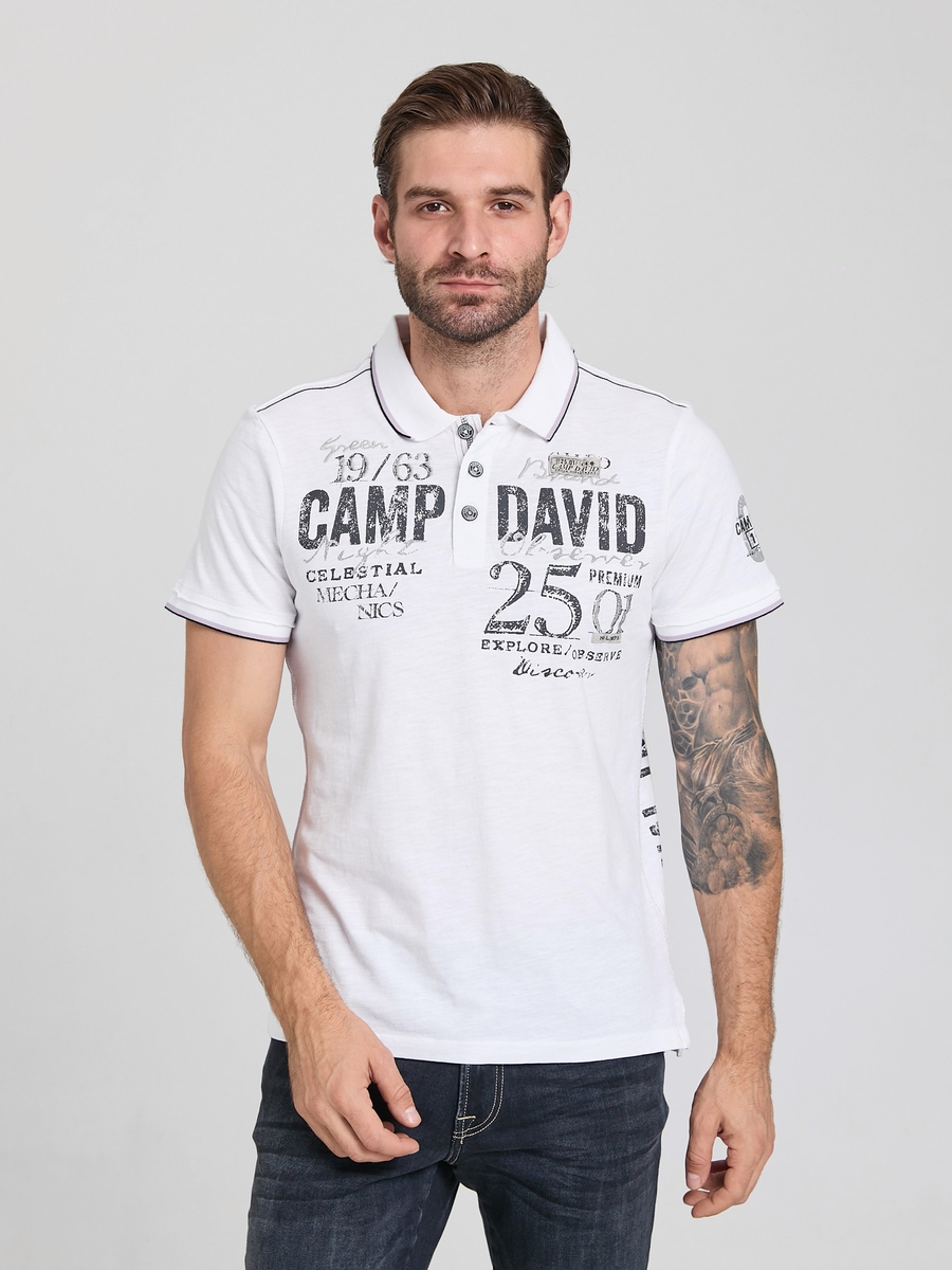 поло GOTS 100% opticwhite