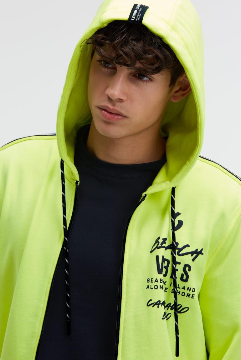 толстовка neon lime