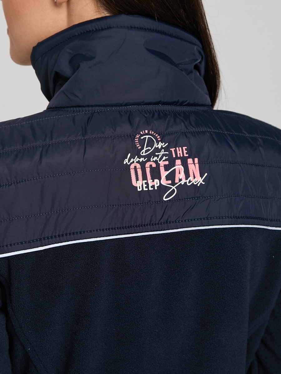 толстовка флис blue navy